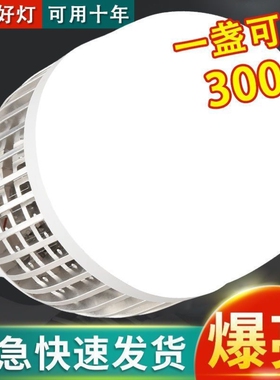 大功率超亮节能led灯泡e27螺口白光仓库车间商铺工厂特亮强光球泡