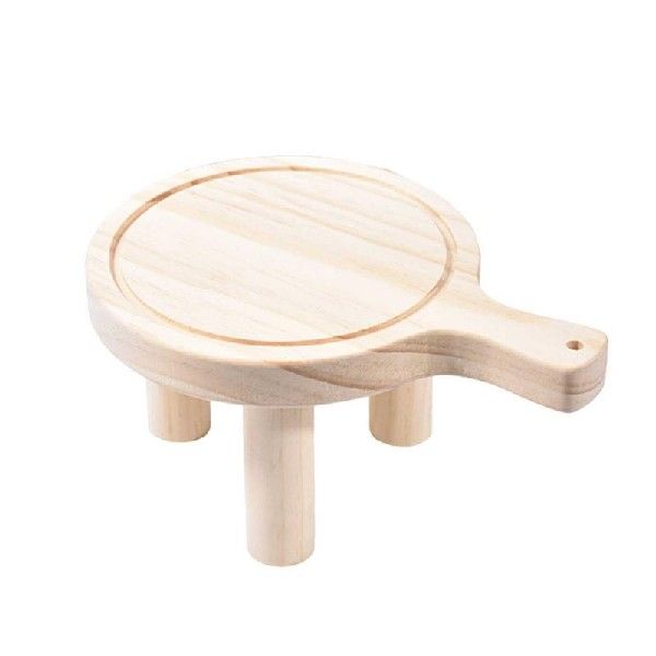 网红Wooden Plant Stool Wood Plant Stand Mini Wooden Stool