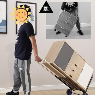 铁艺折叠行李车手拉车拉杆车小推车便携购物车拉货车载重王小拉车