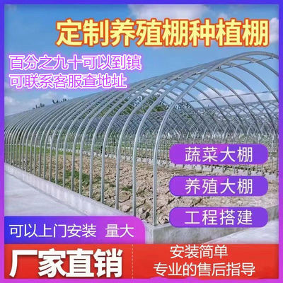 温室大棚骨架钢管定制蔬