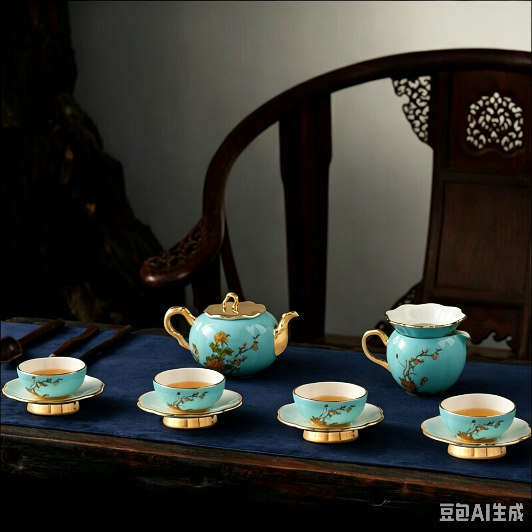 夫人礼-西湖款12头茶具