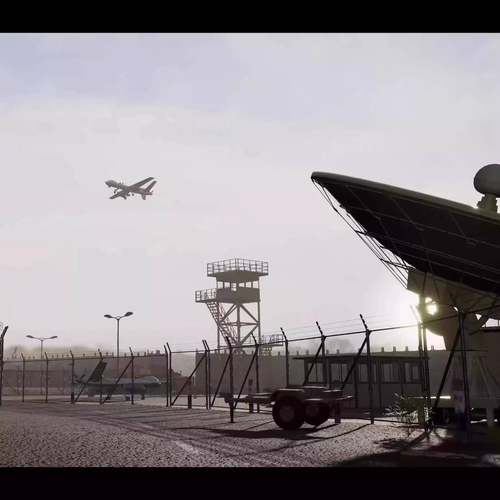 UE5虚幻4 Military Base Megapack 4.26-5.3沙漠伪装军事基地场景