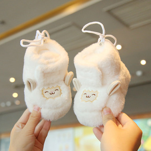 6到12个月0到6个月初生儿软底鞋 学步鞋 子小月龄冬婴儿棉鞋 宝宝鞋