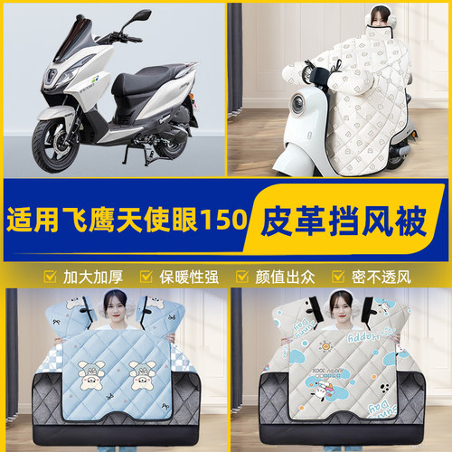 适用飞鹰天使眼150电瓶电动车挡风被挡风罩2025新款冬改装饰配件