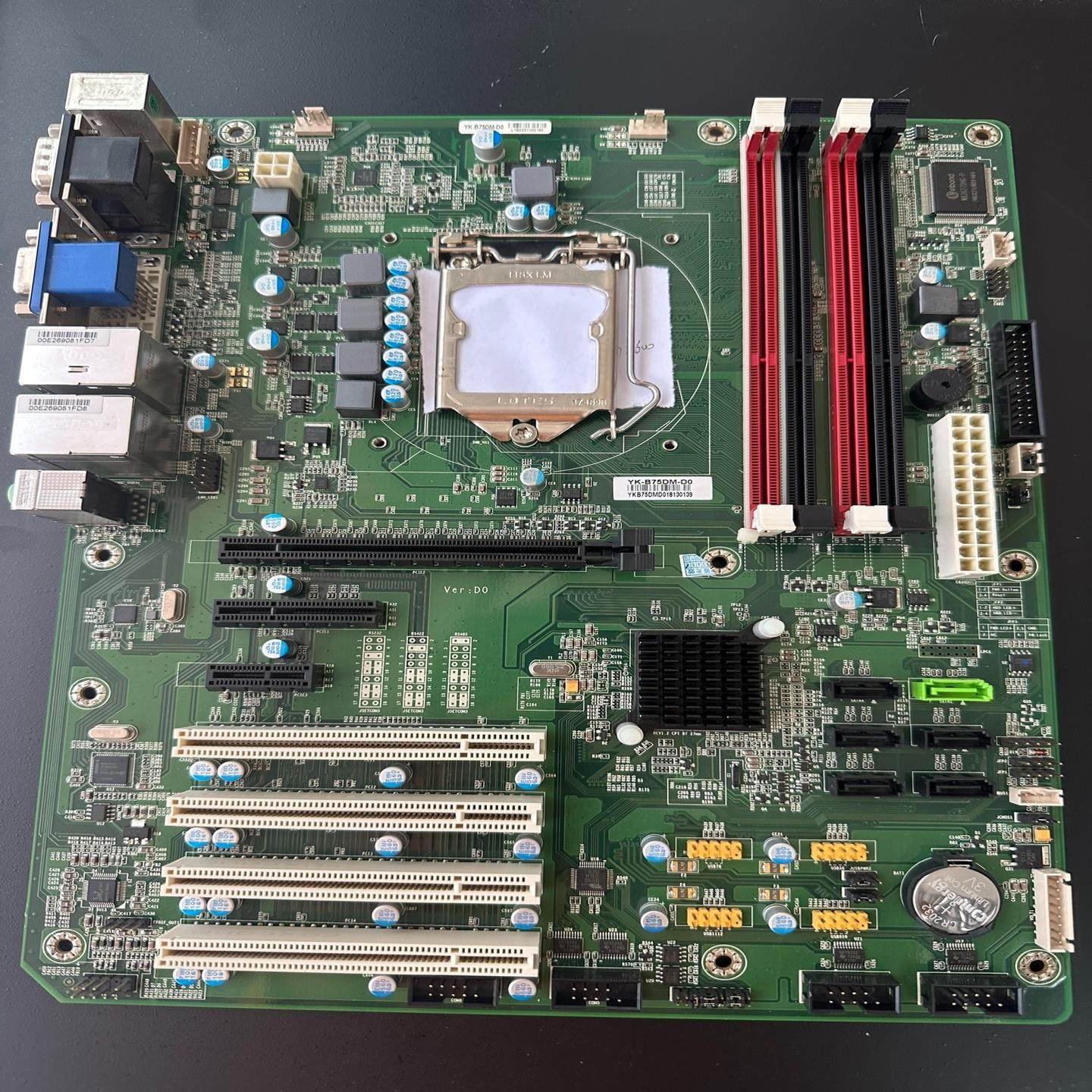 【议价】工控机主板YK-B75DM-D0 支持2 3代CPU