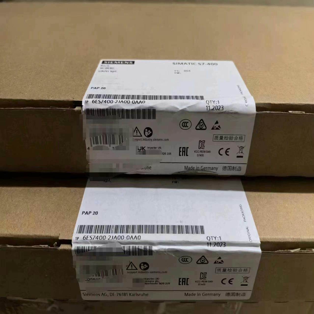 【议价】6ES7400-2JA00-0AA0CPU背板保内新货原