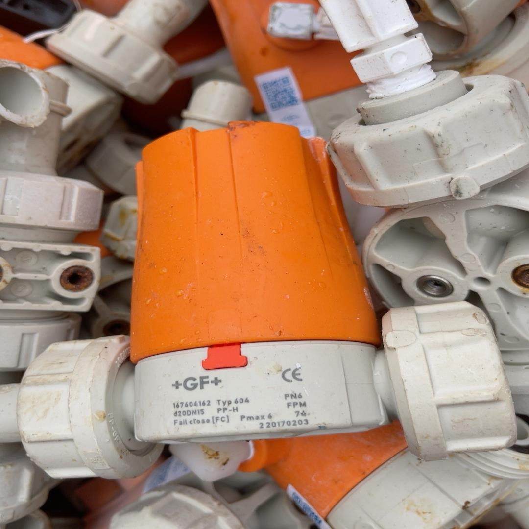 【议价】原装+GF+气动阀 隔膜阀 Typ604 PVDF PP-H