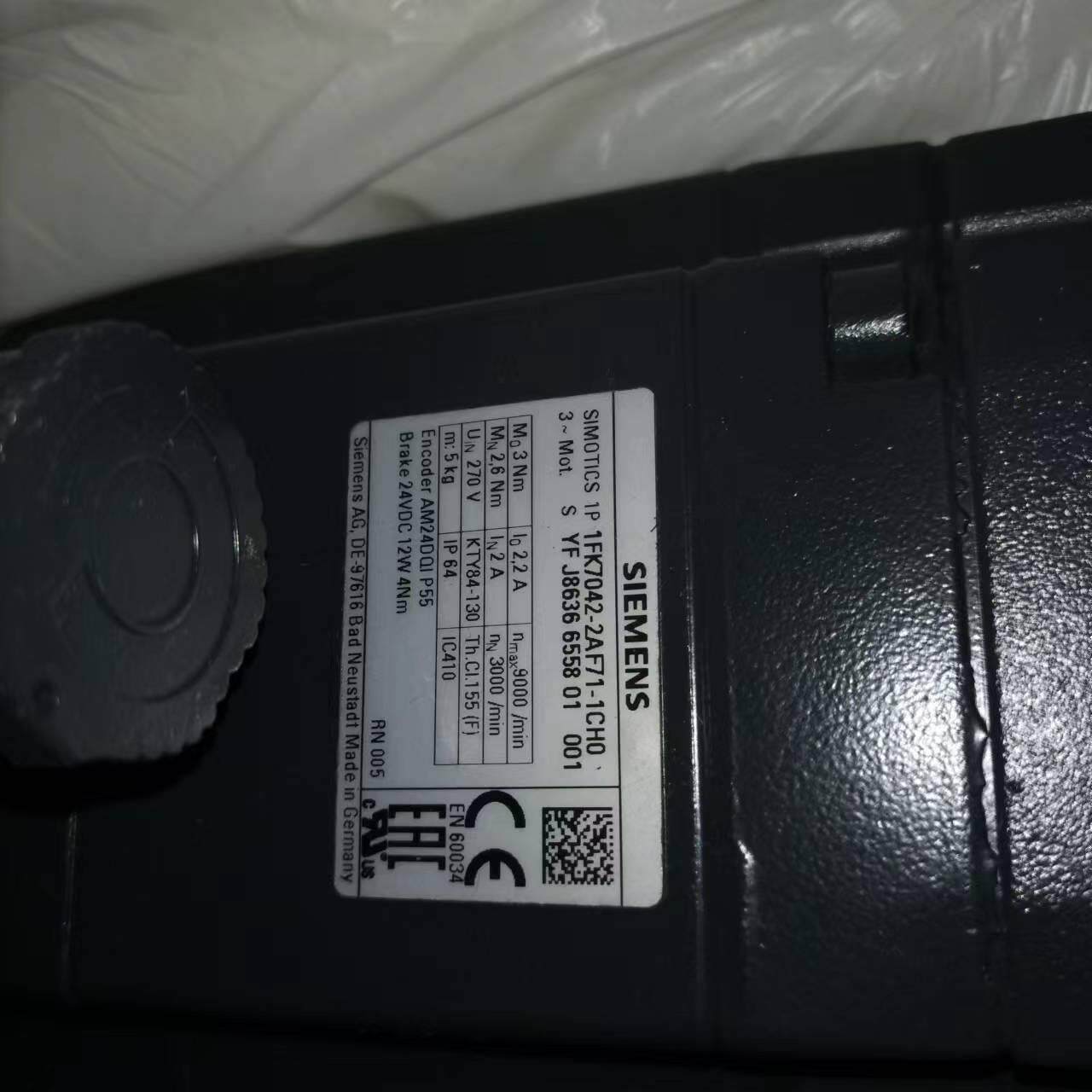 【议价】西门子同步电机 1FK7042-2AF71-1CH0  80