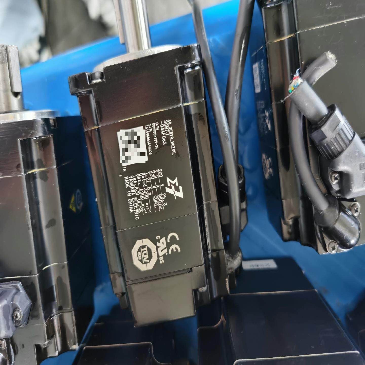 【议价】安川7系400W脉冲型 套装九成新包好用质保一年原装拆机