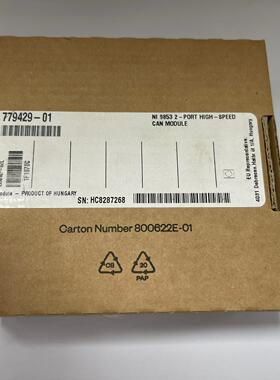 【议价】NI 9853 779429-01 C系列CAN接