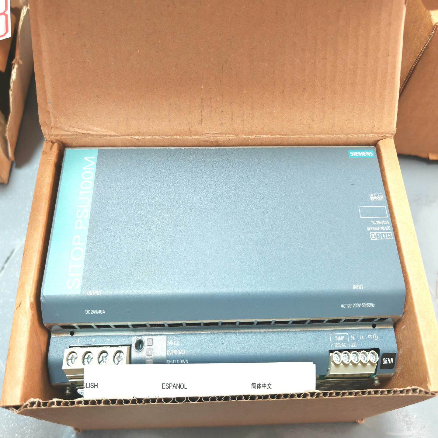 【议价】全新西门子电源  6EP1337-3BA00 全新原装正品