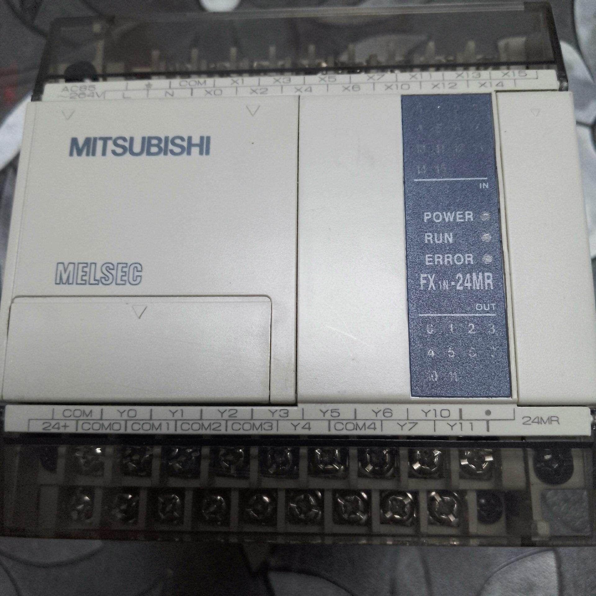 【议价】原装三菱PLC FX1N-24MR-001可编程控制器