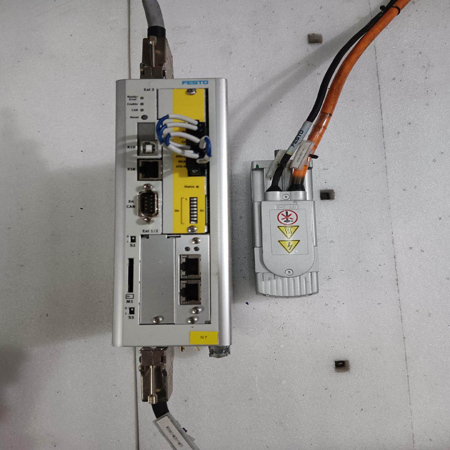 【议价】费斯托驱动器配电机CMMP-AS-C2-3A-M3EMMS