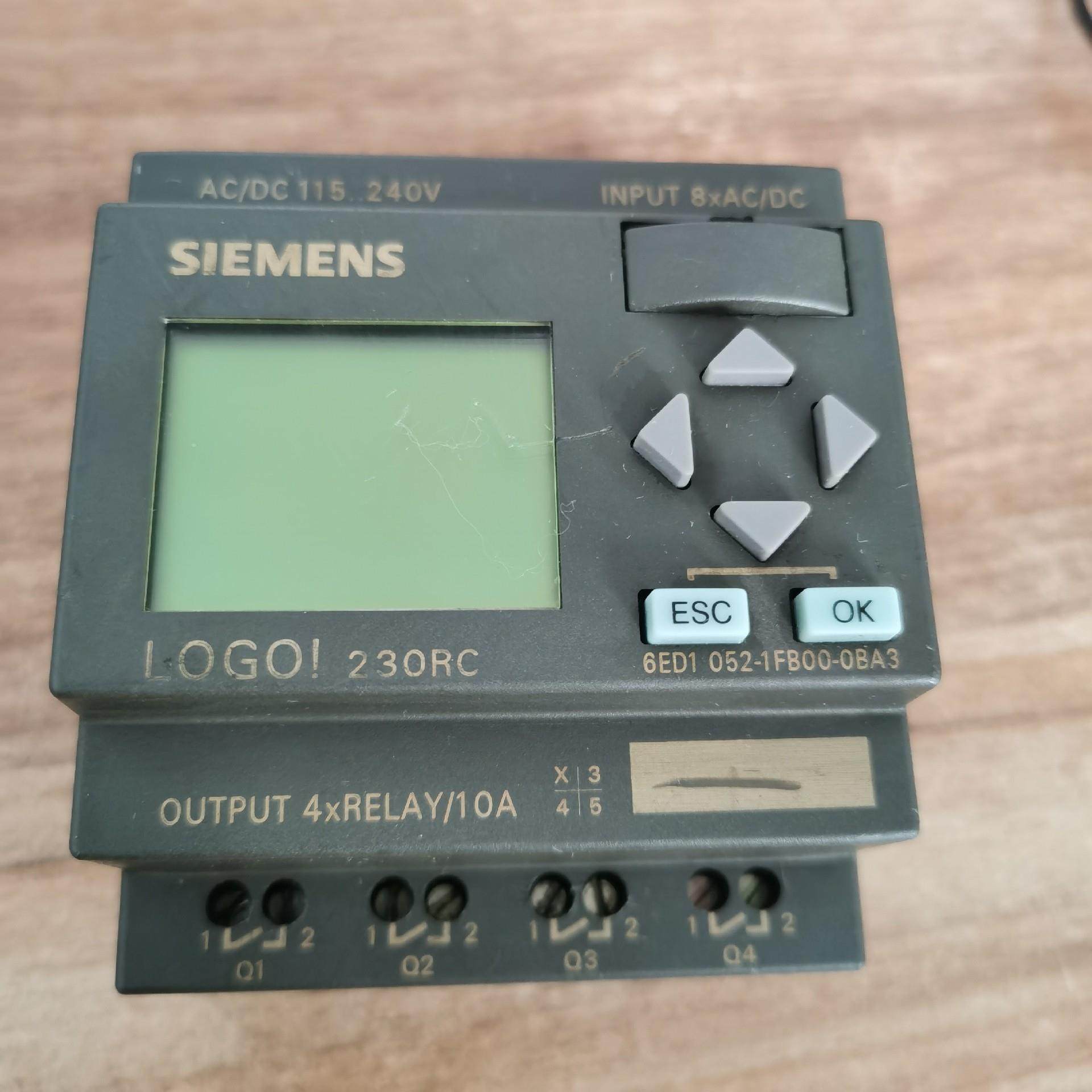 [议价]6ed1052-1fb00-0ba3原装拆机西门子logo