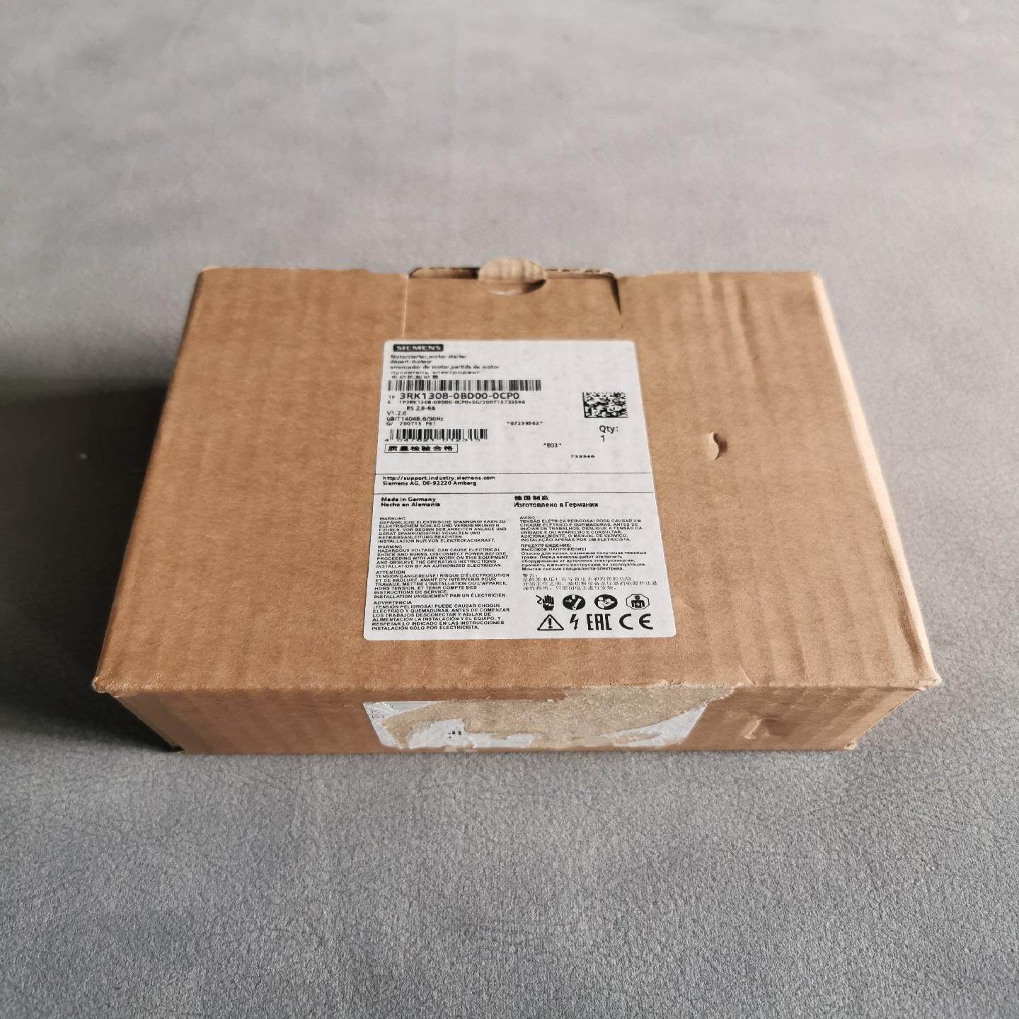 【议价】3RK1308-0BD00-0CP0 西门子电机起动器1个