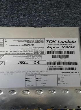 【议价】ALPHA1000W原装电源模块 当天发货 J10044