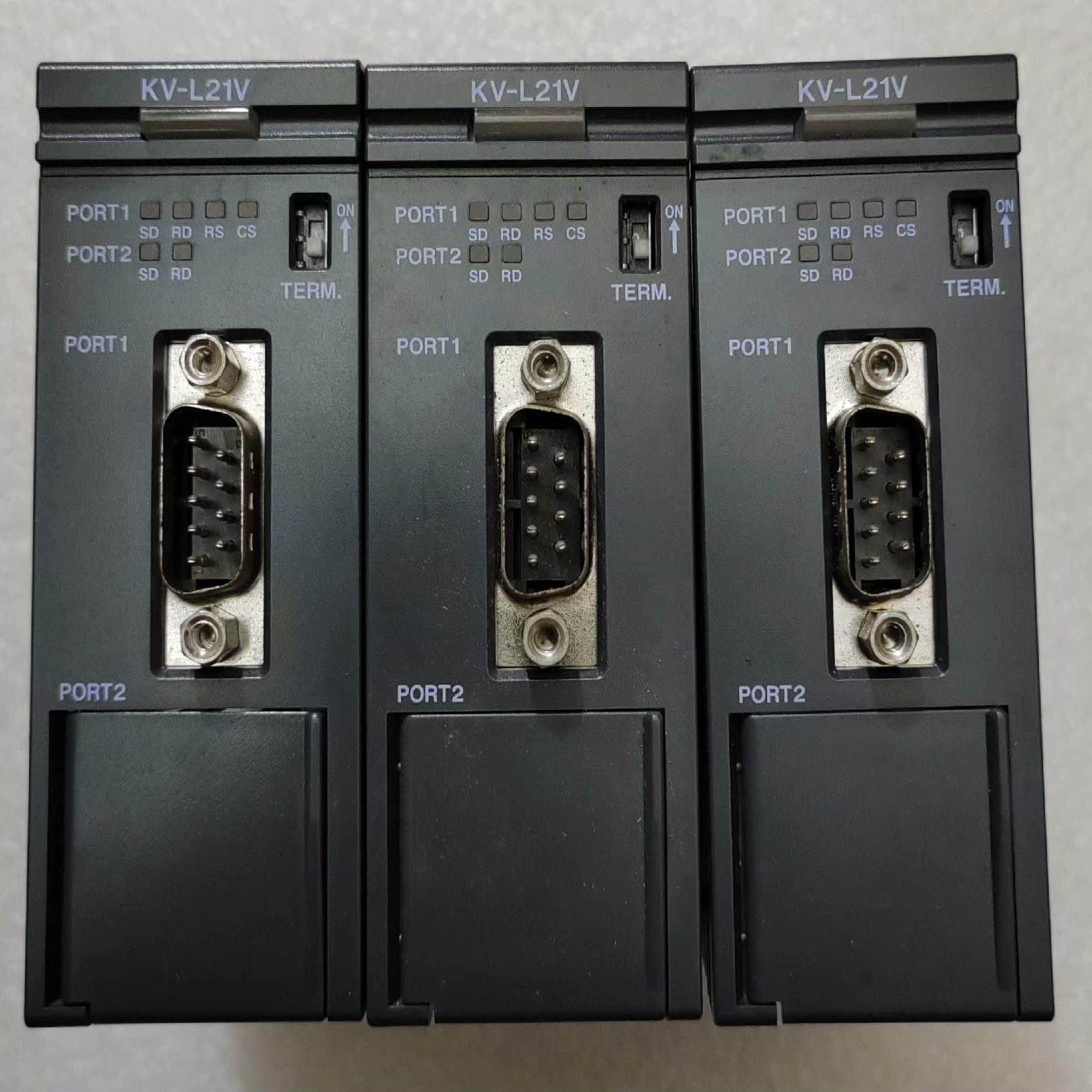 【议价】KV-L21V基恩士PLC模块拆机件成色新功能正常现货