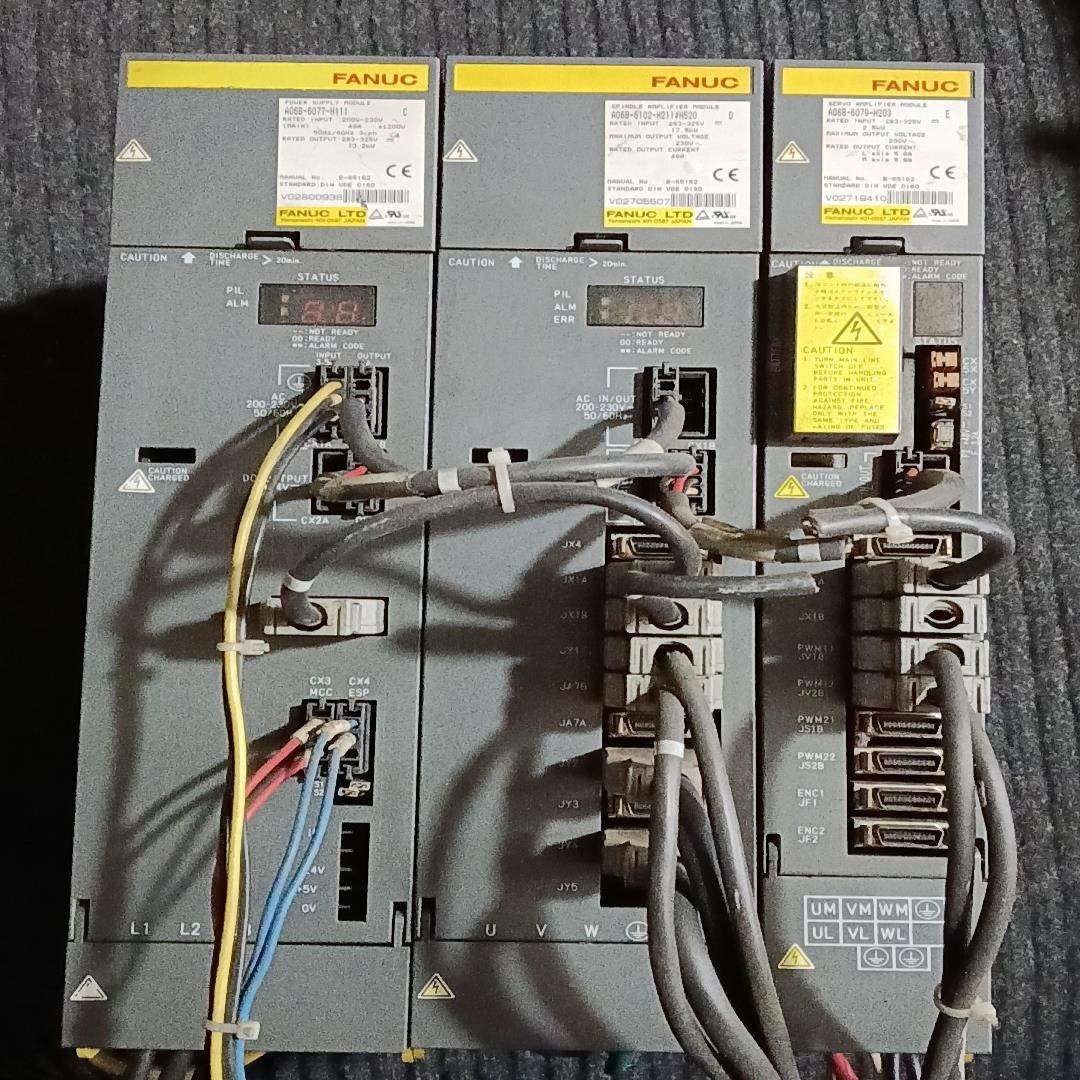 【议价】拆机原装发那科A06B-6077-H111      A06