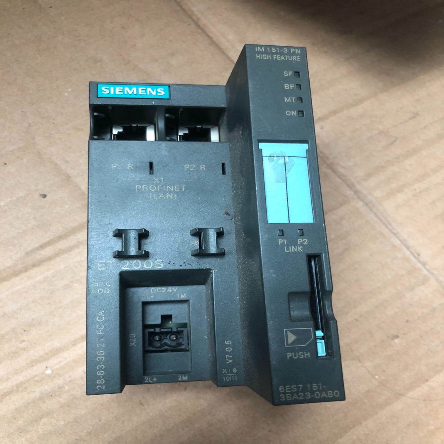 【议价】西门子151-3BA23-0AB0通电灯不亮外壳一点点破损