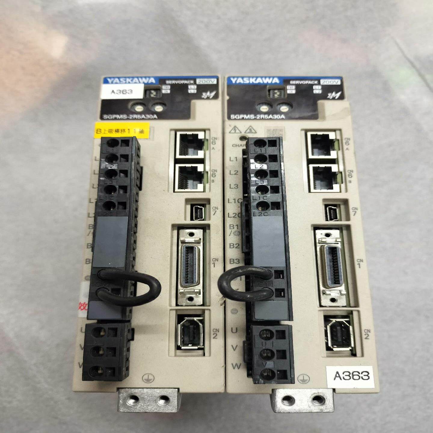 【议价】安川伺服驱动器SGPMS-2R5A30A二手拆机功能包好