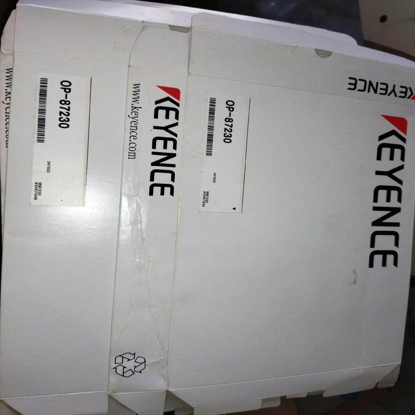 【议价】全新基恩士OP-87230盒子盒子盒子有点变形便宜出