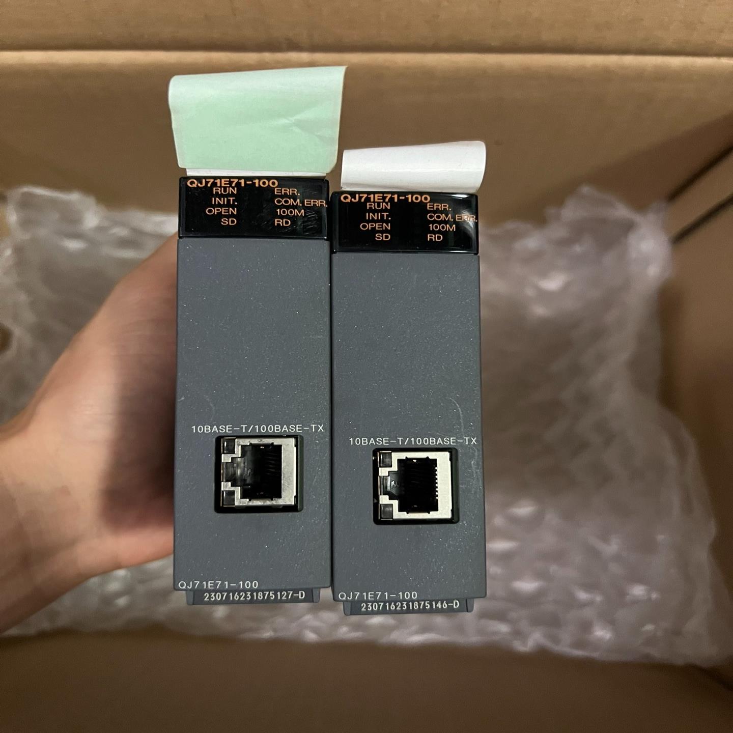 [议价]三菱q系列以太网网口模块qj71e71-100