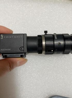 【议价】灰点工业相机Flea2 FL2-03S2M带镜头二手拆机实