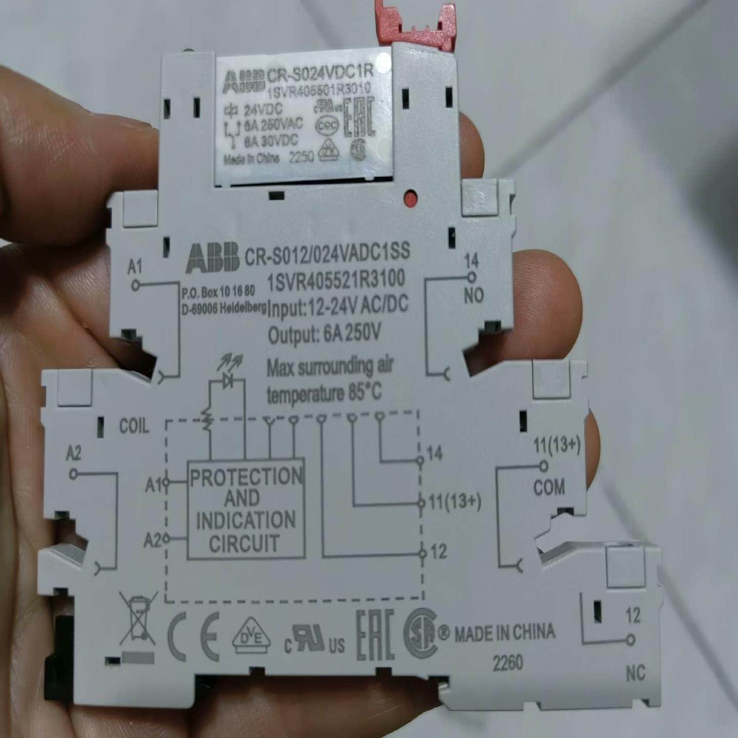 【议价】ABB固体继电器CR-S024VDC1R