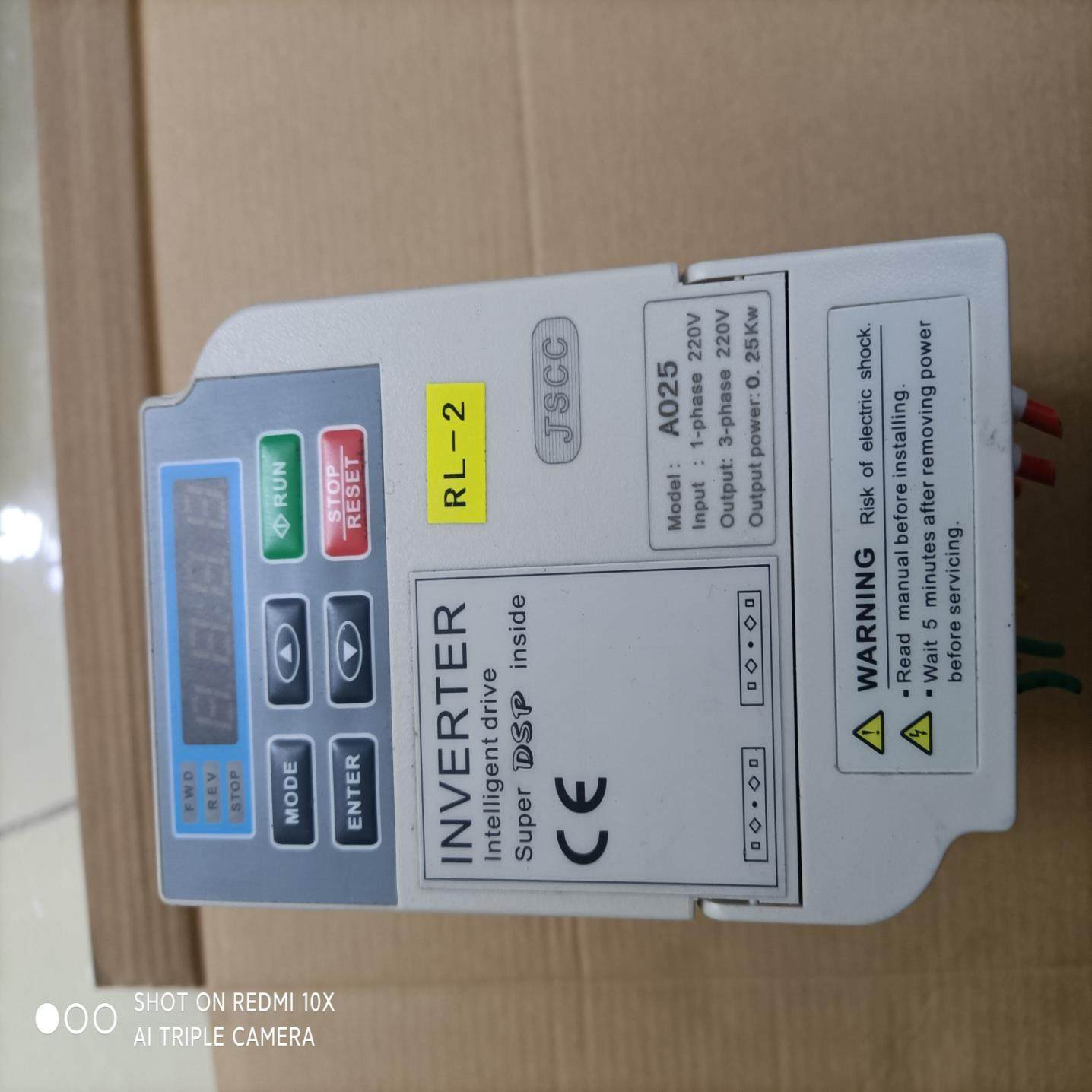 【议价】原装拆机变频器 INVERTER JSCC A025 实物拍