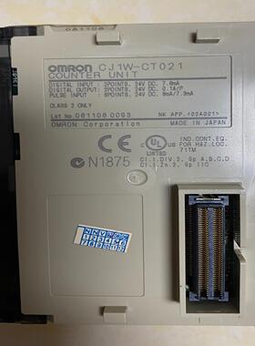 【议价】OMRON可编程控制器CJ1W-CT021全新无包装