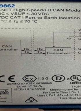 【议价】美国原装NI 9862 成新九五新现货议价出售