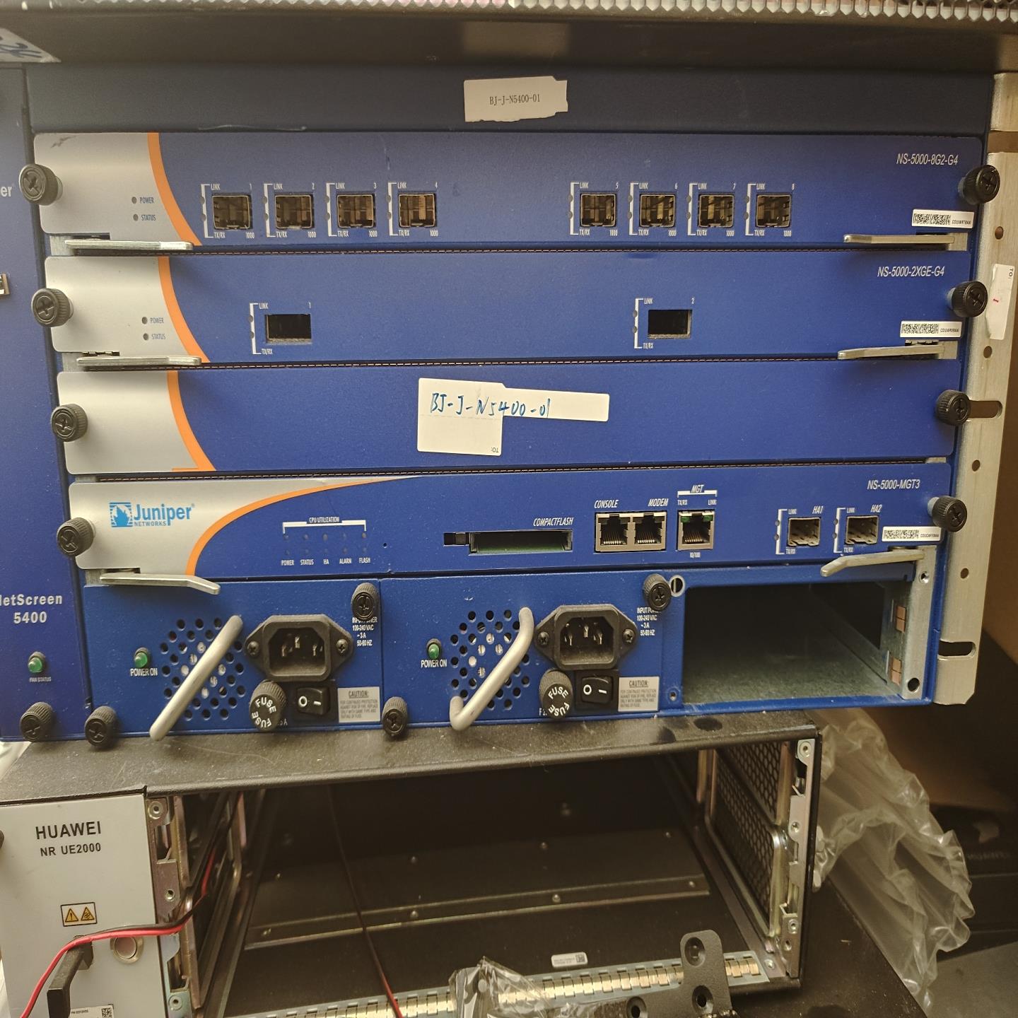 【议价】Jper防火墙 net5400 含8口千兆一片 2囗万