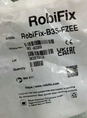 【议价】RobiFix史陶比尔连接器RobiFix-B35-FZEE