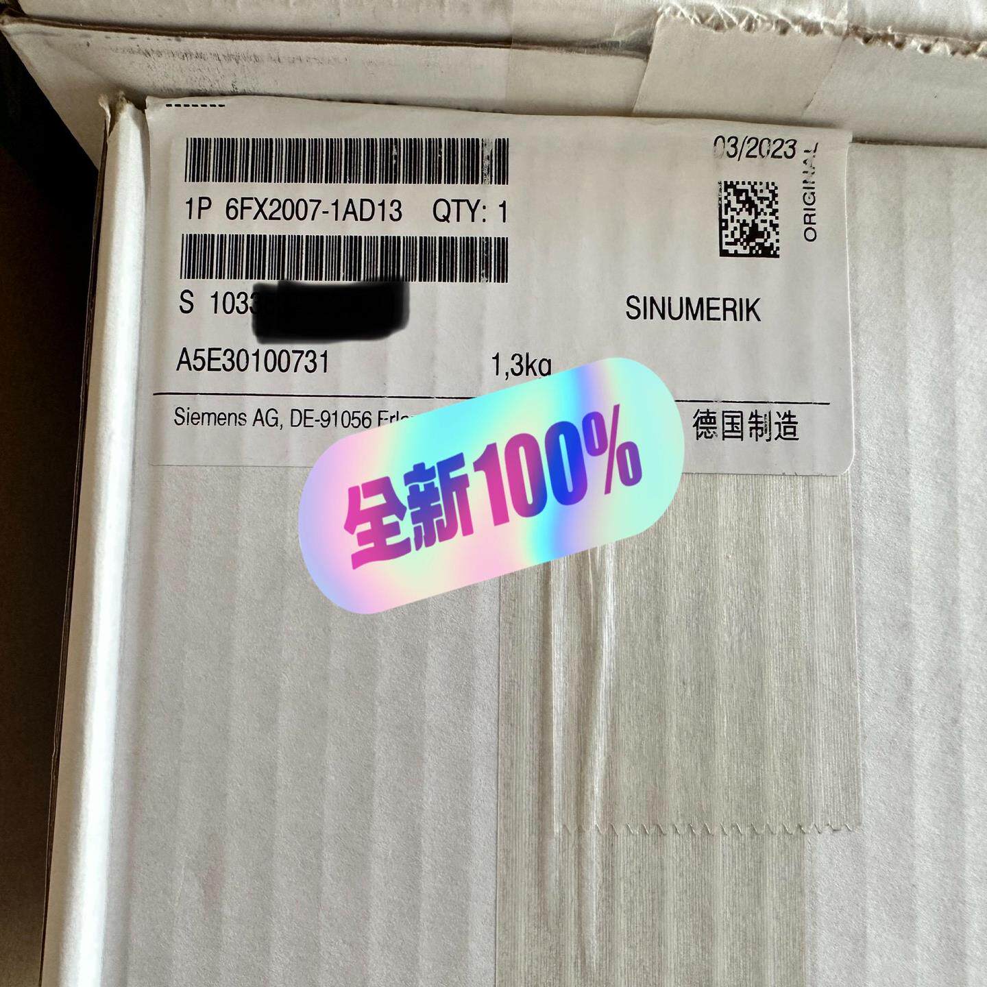 【议价】6FX2007-1AD13 西门子手轮全新元装实物图