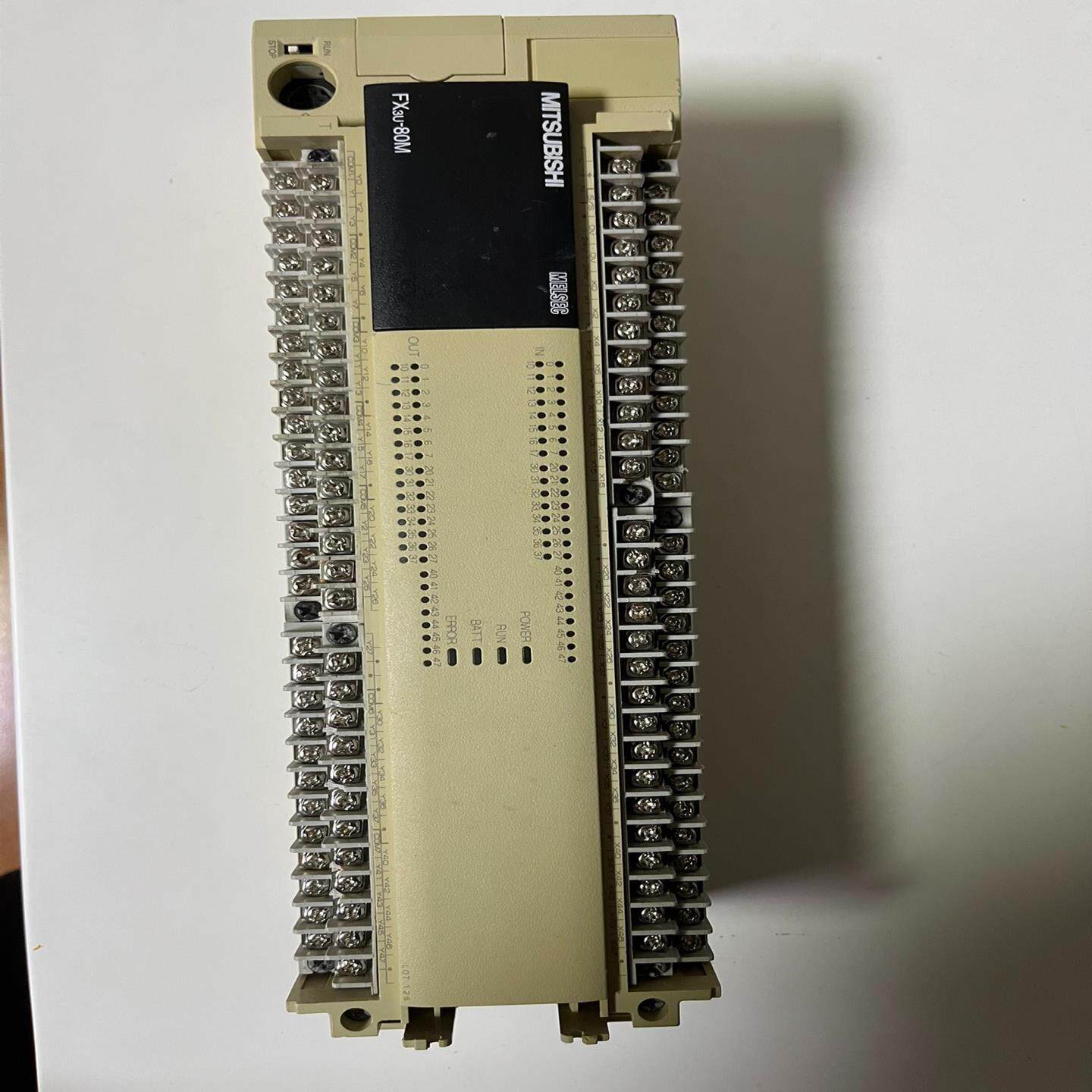 【议价】正品三菱PLC三菱FX3U-80MTES-A成色如图