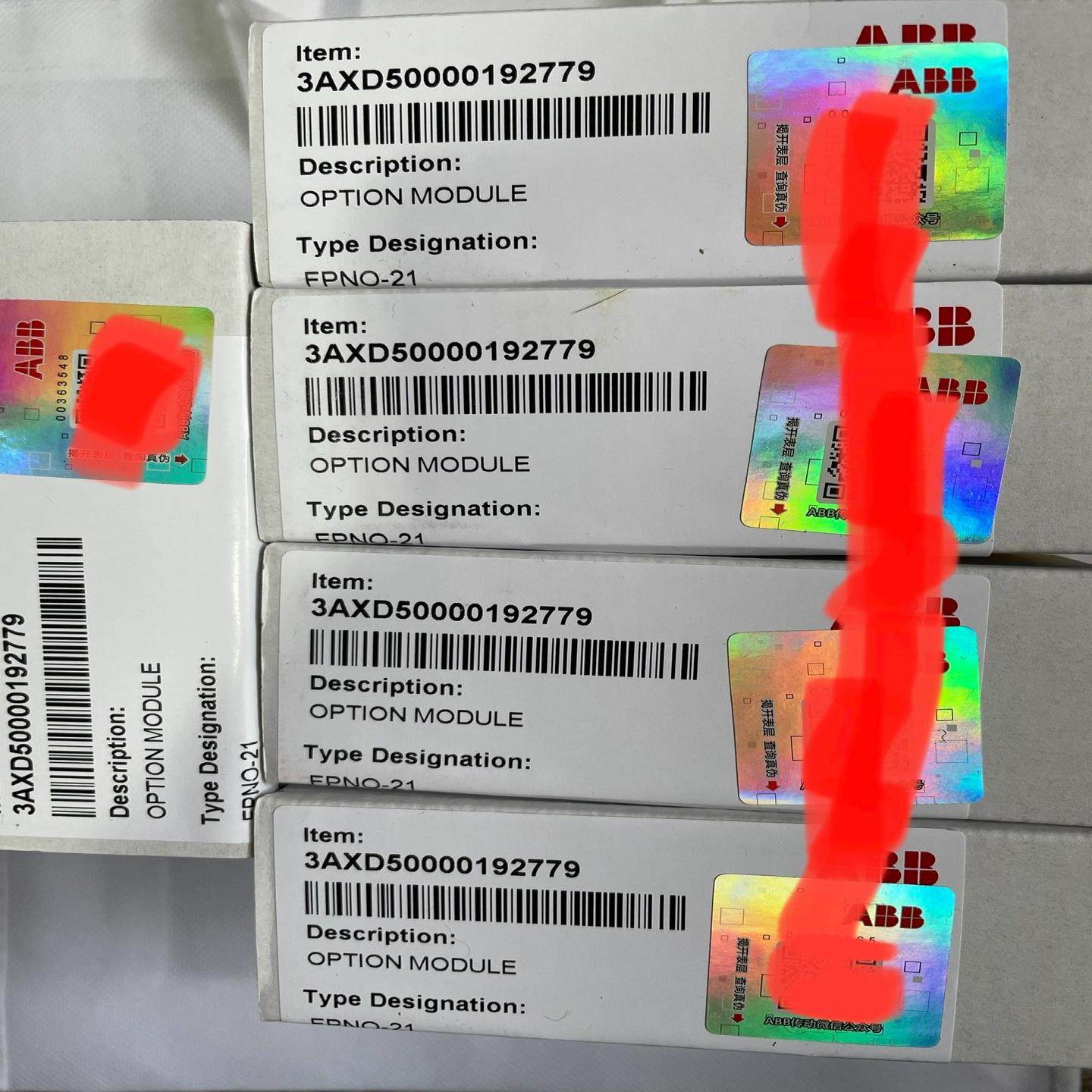 【议价】ABB变频器K492通讯模块FPNO-21总线适配器原装正