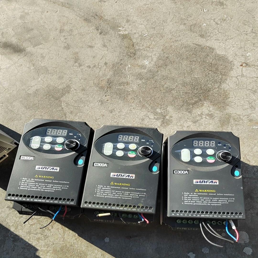 [议价]sunfar c300a-2s0007变频器功能完好成