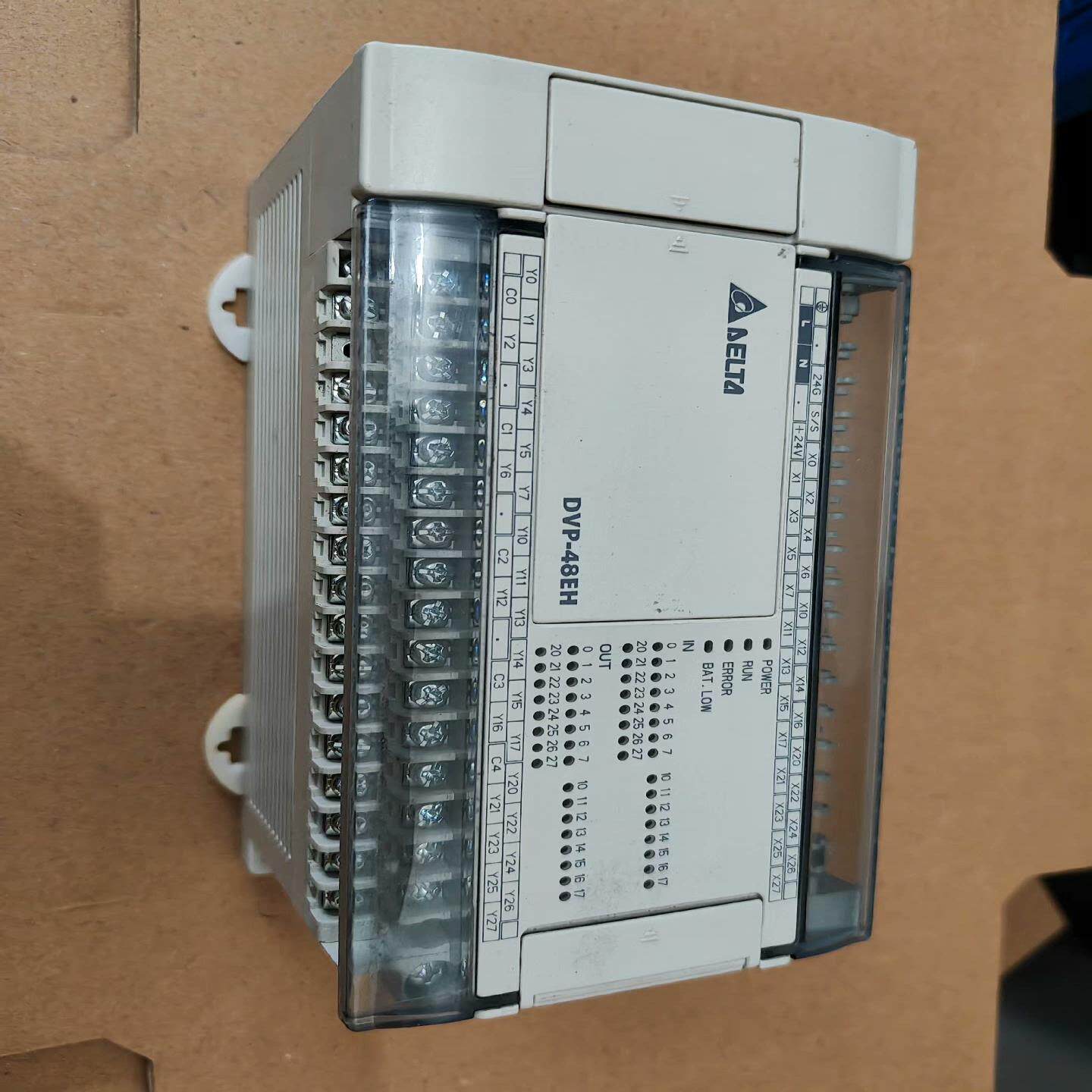 【议价】台达PLC  DVP48EH00R3功能正常成色如图