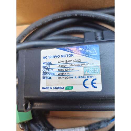 【议价】APM-SA01ACN2伺服电机100w
