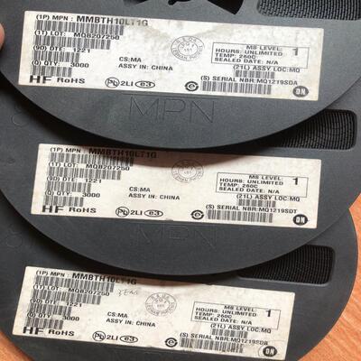 【议价】MMBTH10LT1G 原装ON高频三极管SOT-23 全新