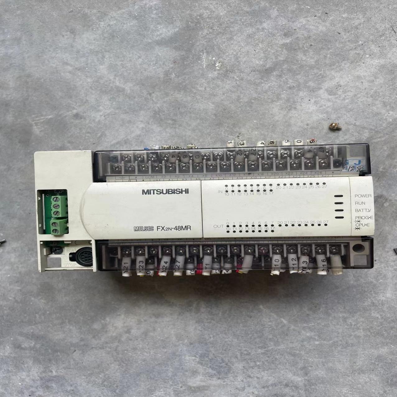 [议价]拆机原装正品三菱plc fx2n-48mr-001成色如图