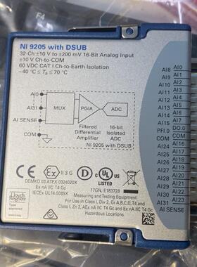 【议价】NI-9205模块需要的直接拍成色几乎全新