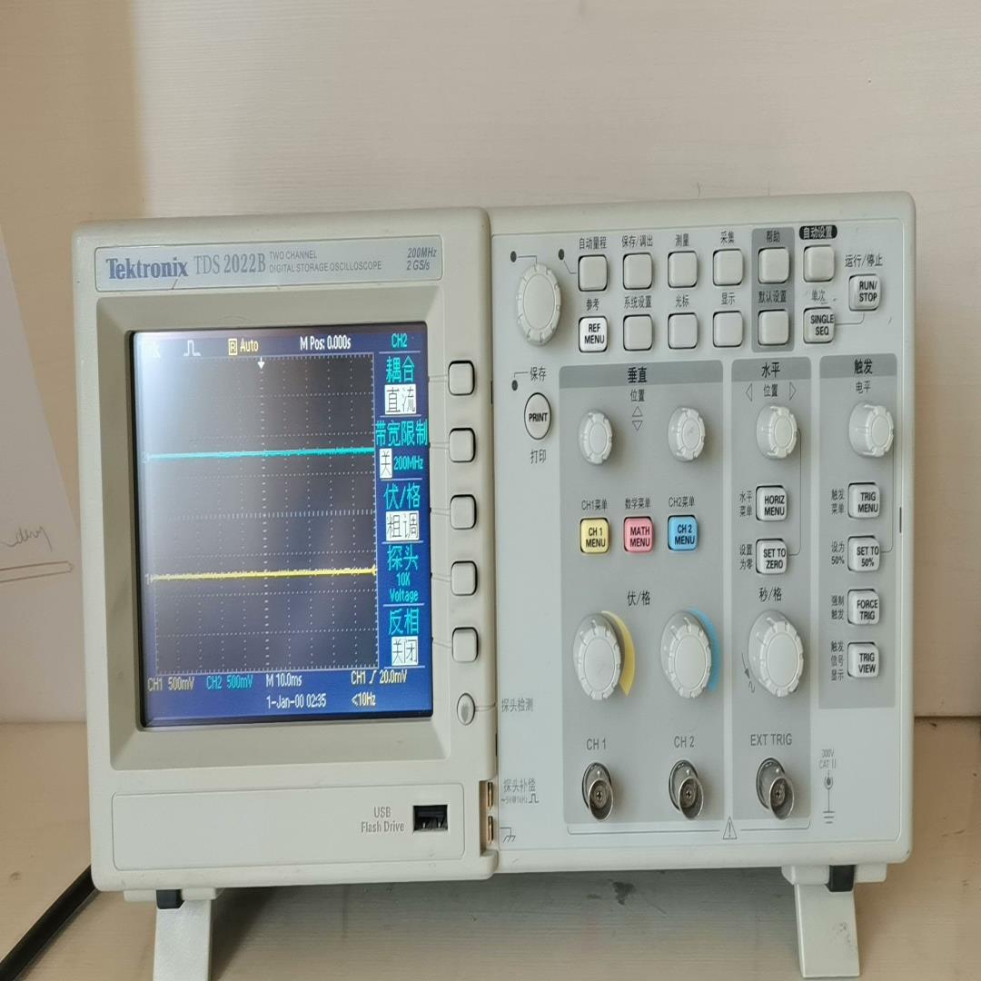 【议价】TDS2022B  泰克200M示波器随机自带一条电源线