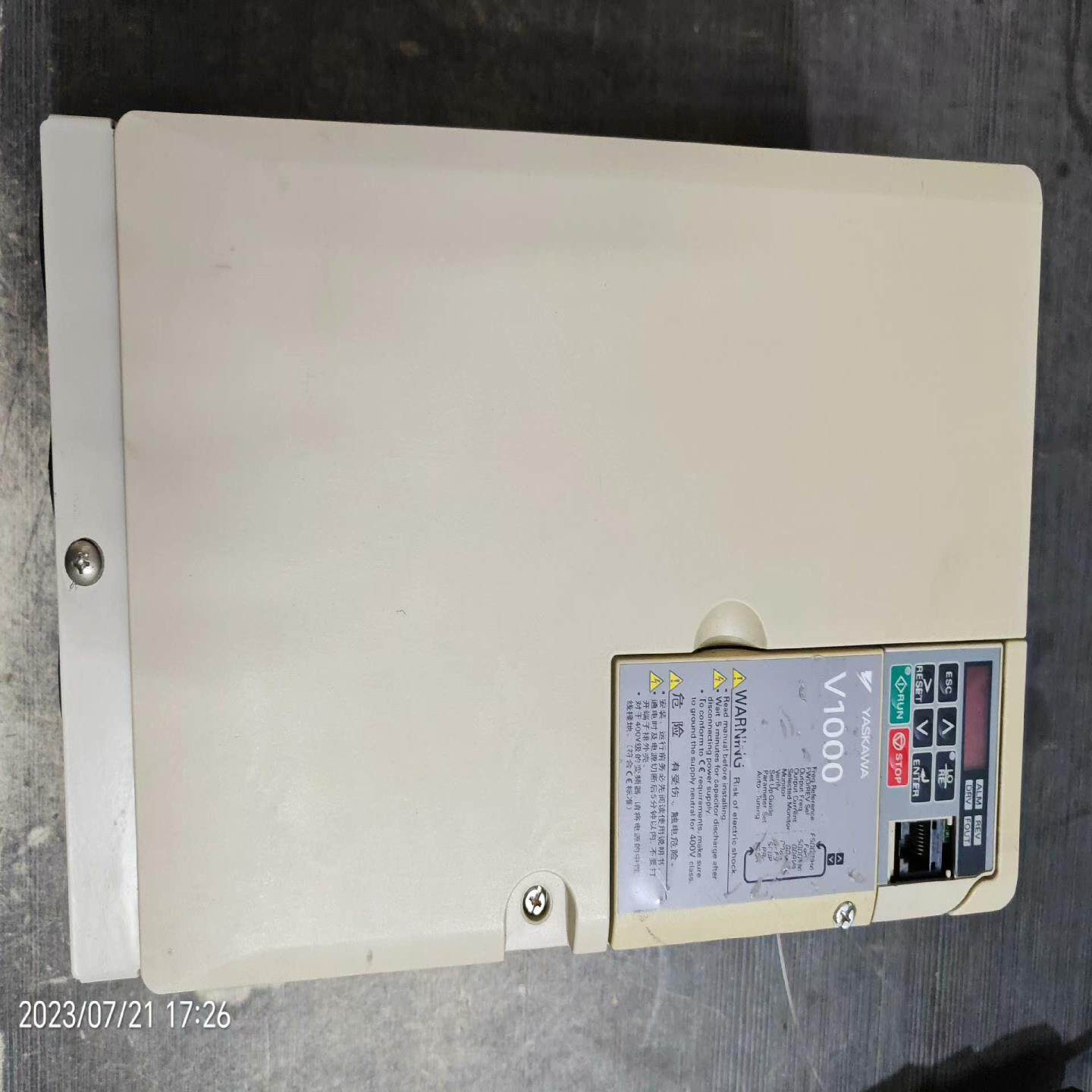 【议价】安川CIMR-VB4A0031FBA