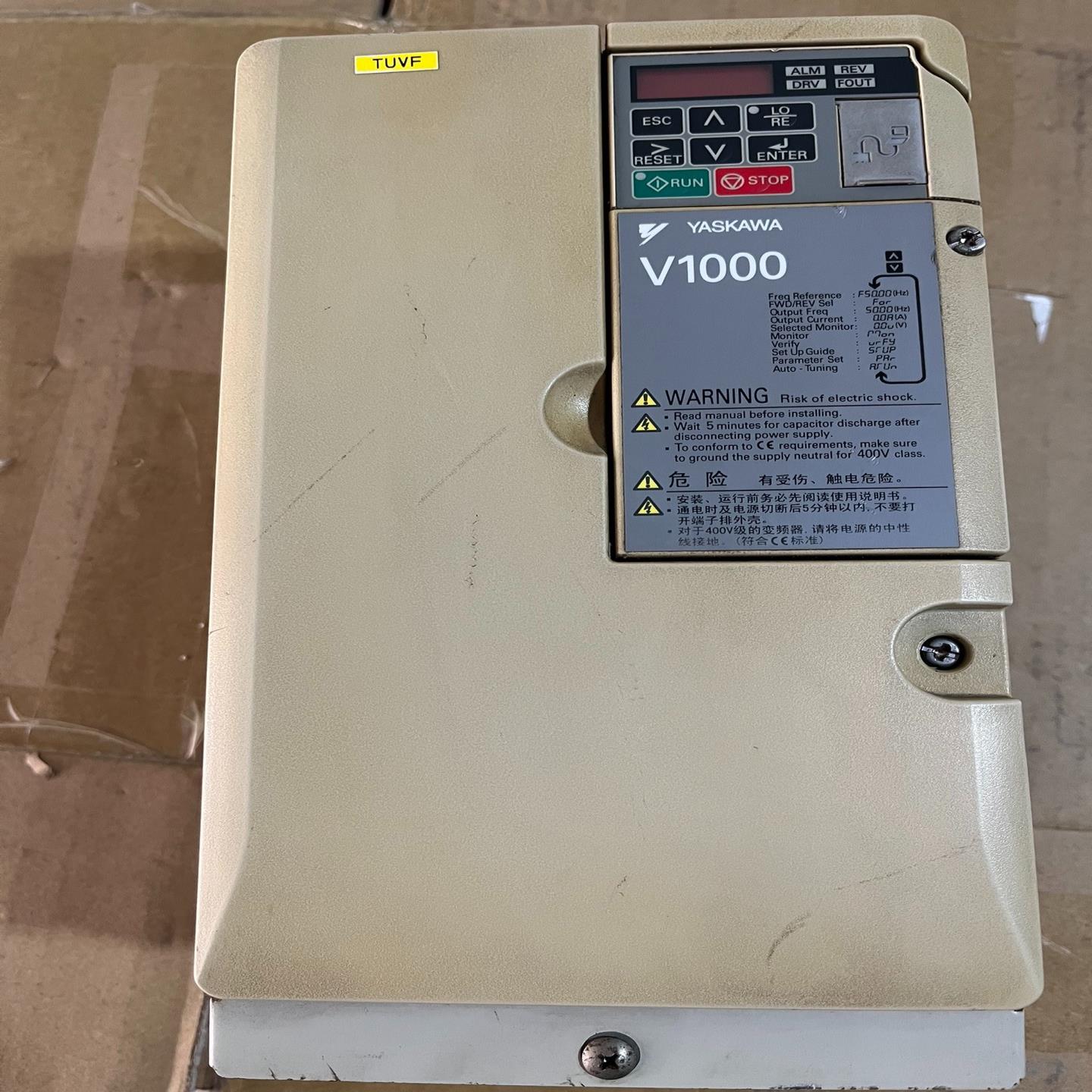 【议价】安川变频器CIMR-VB4A0018FBA 5575K