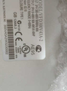 【议价】台达变频器99新VFD300V43A-2，议价