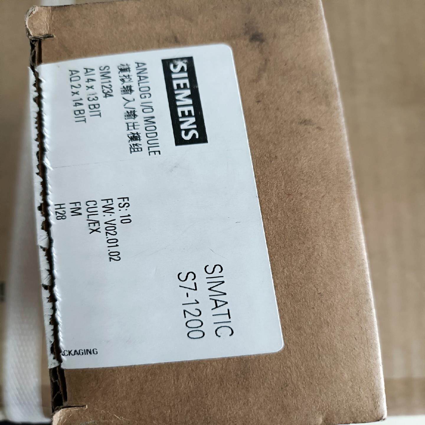 【议价】全新西门子1200系列PLC模拟量模块仅拆封验货