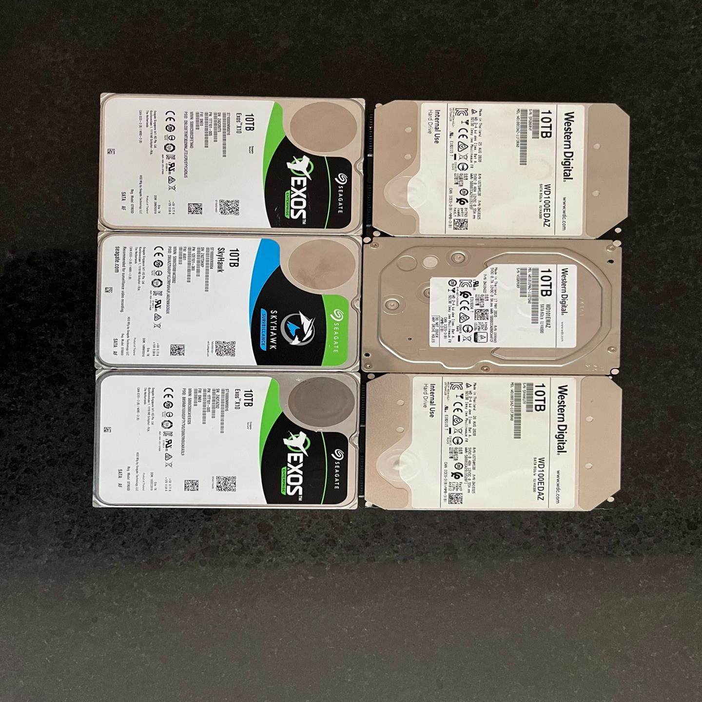 【议价】西数10T 希捷西数 有多个 随机发货 单个价格