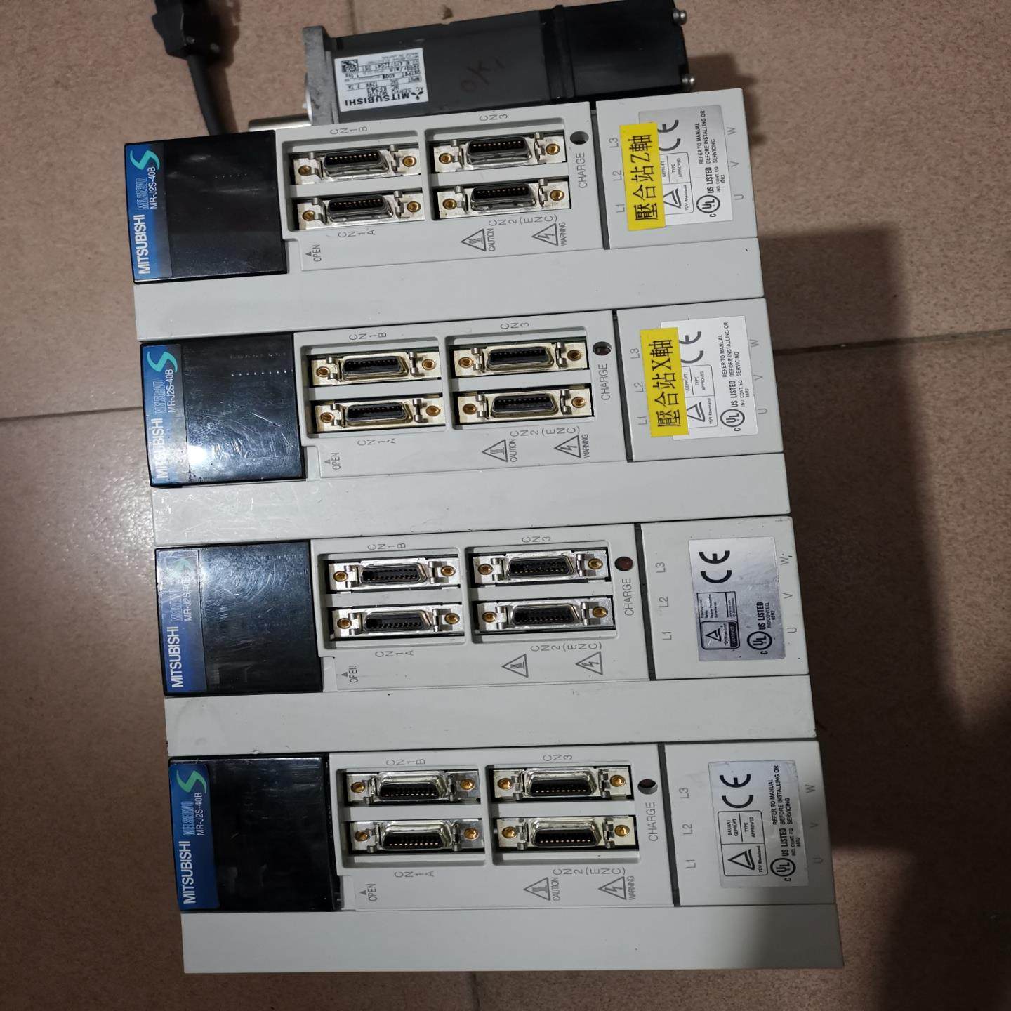 [议价]三菱 MR-J2S-40B电机伺服驱动器原装拆机件功能完好