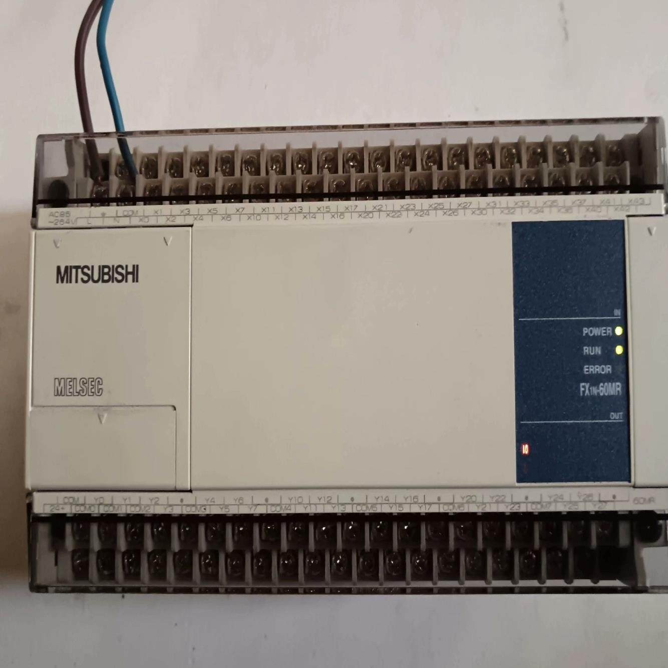 【议价】三菱原装PLC FX1N-60MR-001 可编程控制器AC